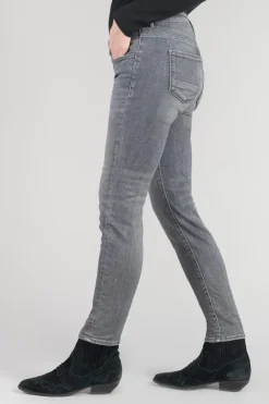 Le Temps des Cerises Eylau Power Skinny 7/8Eme Jeans Destroy Gris N°2 Grey Outlet
