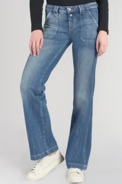 Le Temps des Cerises Flare Jeans Bleu N°4 Blue Cheap