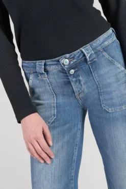 Le Temps des Cerises Flare Jeans Bleu N°4 Blue Cheap