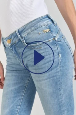 Le Temps des Cerises Flip Pulp Slim Jeans Bleu N°4 Blue Hot