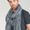 Le Temps des Cerises Foulard Doler A Motif Cachemire Peacoat Best
