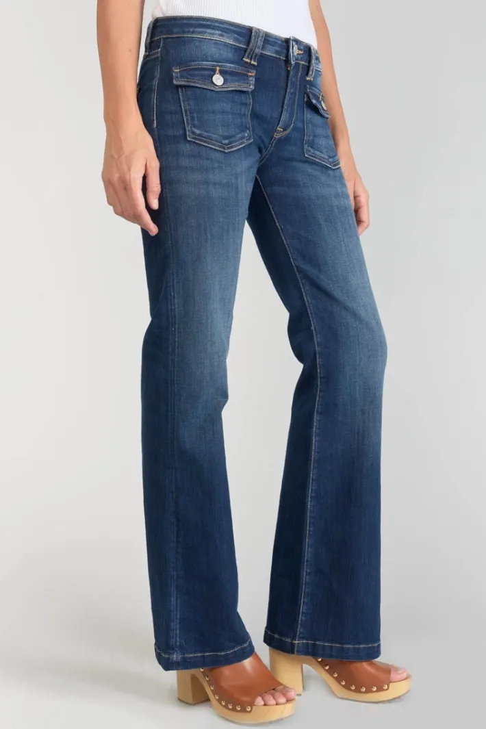 Le Temps des Cerises Four Flare Jeans Bleu N°2 Blue Discount