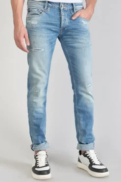 Le Temps des Cerises Ginier 700/11 Adjusted Jeans Destroy Bleu N°4 Blue Best