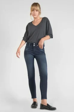 Le Temps des Cerises Gush Ultra Pulp Slim 7/8Eme Jeans Bleu-Noir N°1 Blue / Black Discount