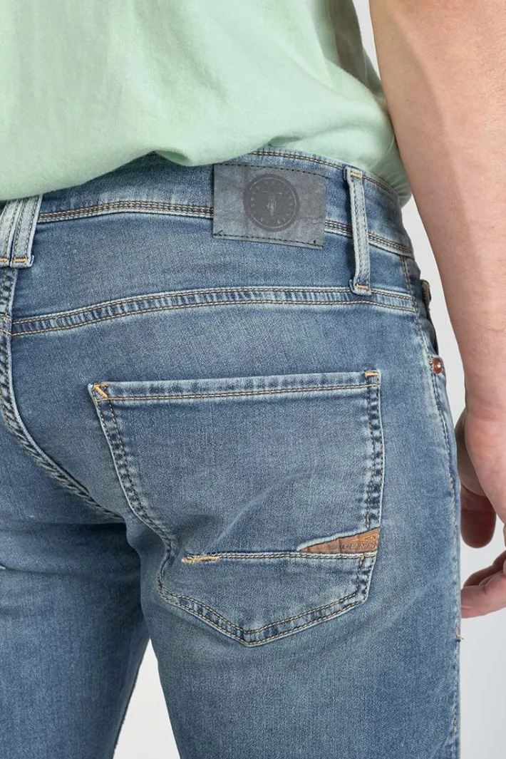 Le Temps des Cerises Jogg 700/11 Adjusted Jeans Destroy Bleu N°4 Blue Hot