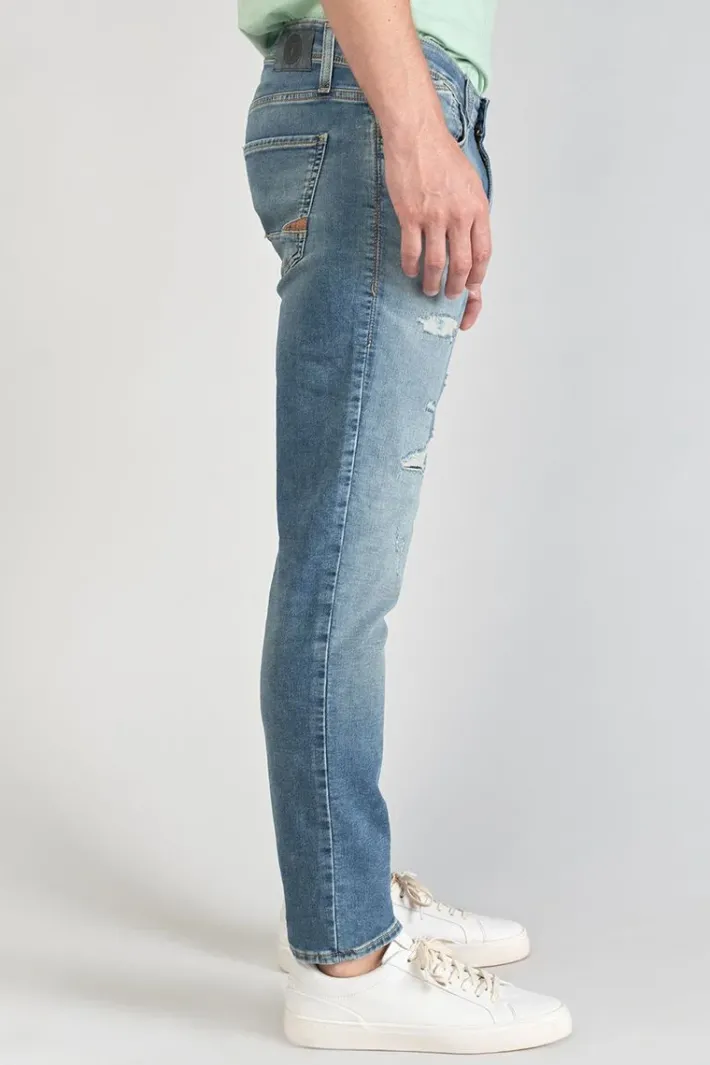 Le Temps des Cerises Jogg 700/11 Adjusted Jeans Destroy Bleu N°4 Blue Hot