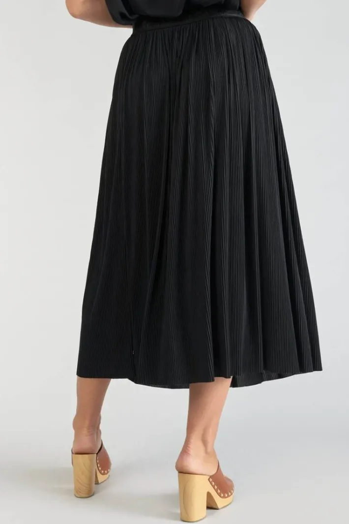 Le Temps des Cerises Jupe Longue Antonik Noire Black Online