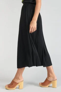 Le Temps des Cerises Jupe Longue Antonik Noire Black Online