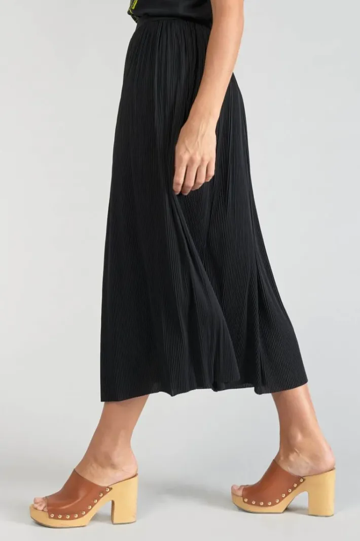 Le Temps des Cerises Jupe Longue Antonik Noire Black Online