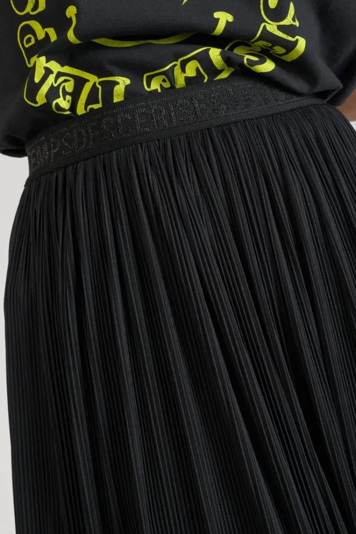 Le Temps des Cerises Jupe Longue Antonik Noire Black Online