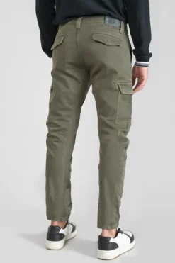 Le Temps des Cerises Koge Army Jogg Tapered Arque Kaki Aloe Best