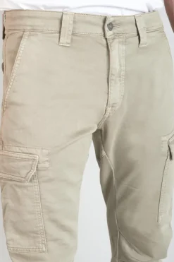 Le Temps des Cerises Koge Army Jogg Tapered Arque Beige Nomad Discount