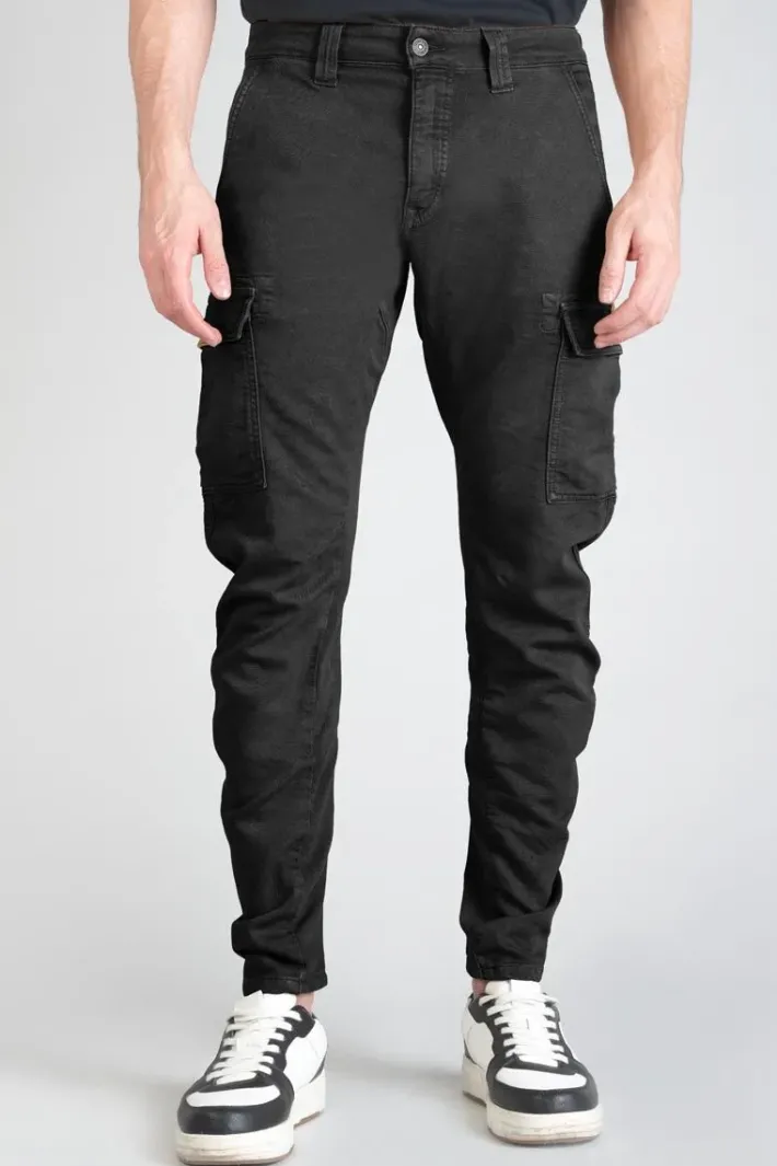 Le Temps des Cerises Koge Army Jogg Tapered Arque Noir Black Best