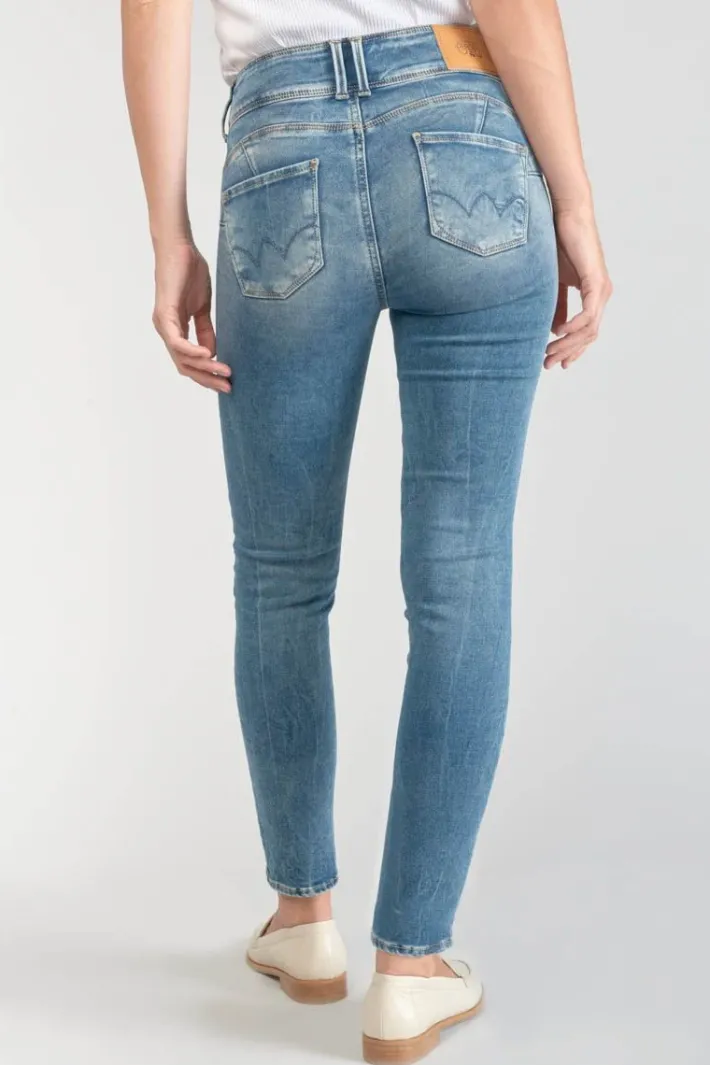 Le Temps des Cerises Luri Ultra Pulp Slim Taille Haute 7/8Eme Jeans Bleu N°4 Blue Fashion