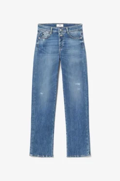 Le Temps des Cerises Luxe 400/19 Mom Taille Haute Jeans Destroy Bleu N°2 Blue Discount