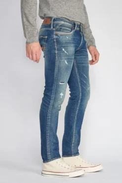 Le Temps des Cerises Marvin 700/11 Adjusted Jeans Destroy Vintage Bleu N°2 Blue Best