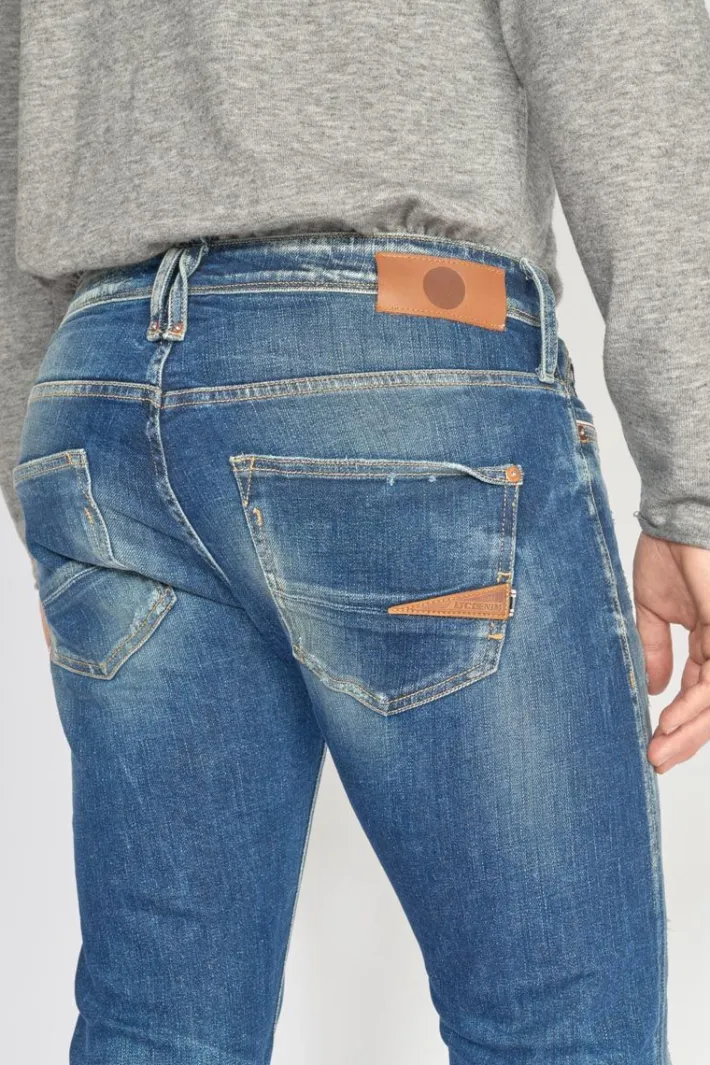 Le Temps des Cerises Marvin 700/11 Adjusted Jeans Destroy Vintage Bleu N°2 Blue Best