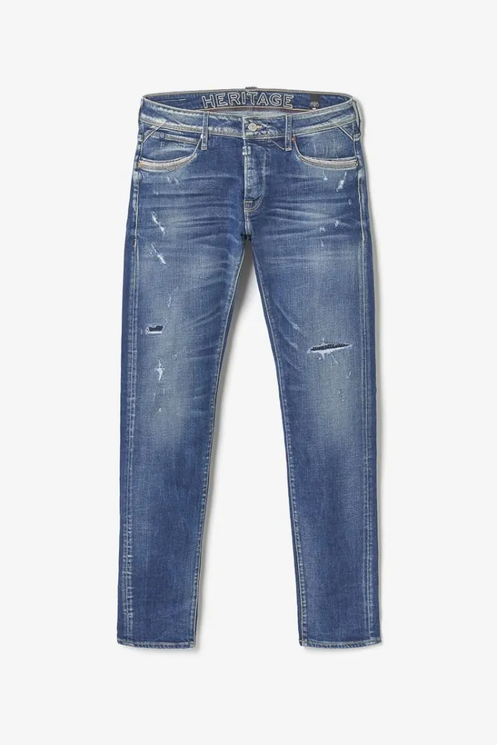 Le Temps des Cerises Marvin 700/11 Adjusted Jeans Destroy Vintage Bleu N°2 Blue Best