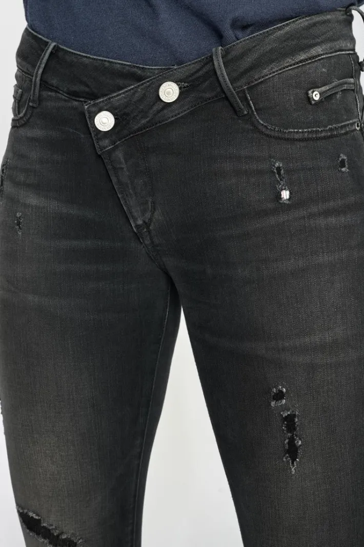 Le Temps des Cerises Meteors Pulp Slim 7/8Eme Jeans Noir N°1 Black Discount