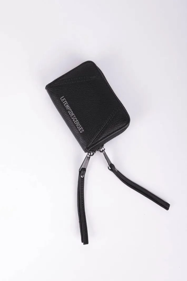 Le Temps des Cerises Mini Portefeuille Kelta Noir Black Shop