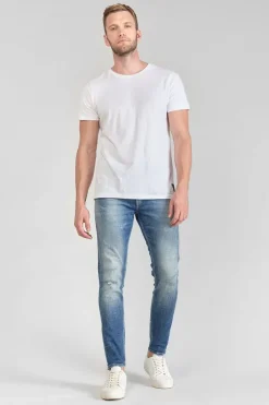 Le Temps des Cerises Mistral Power Skinny 7/8Eme Jeans Destroy Bleu N°3 Blue Outlet