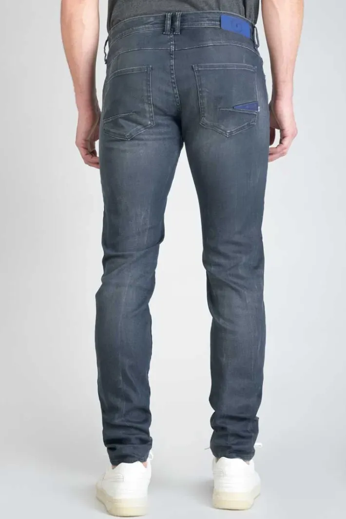 Le Temps des Cerises Musset 700/11 Adjusted Jeans Enduit Bleu-Noir N°3 Blue / Anthracite New
