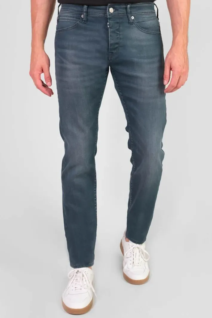 Le Temps des Cerises Musset 700/11 Adjusted Jeans Enduit Bleu-Noir N°3 Blue / Anthracite New