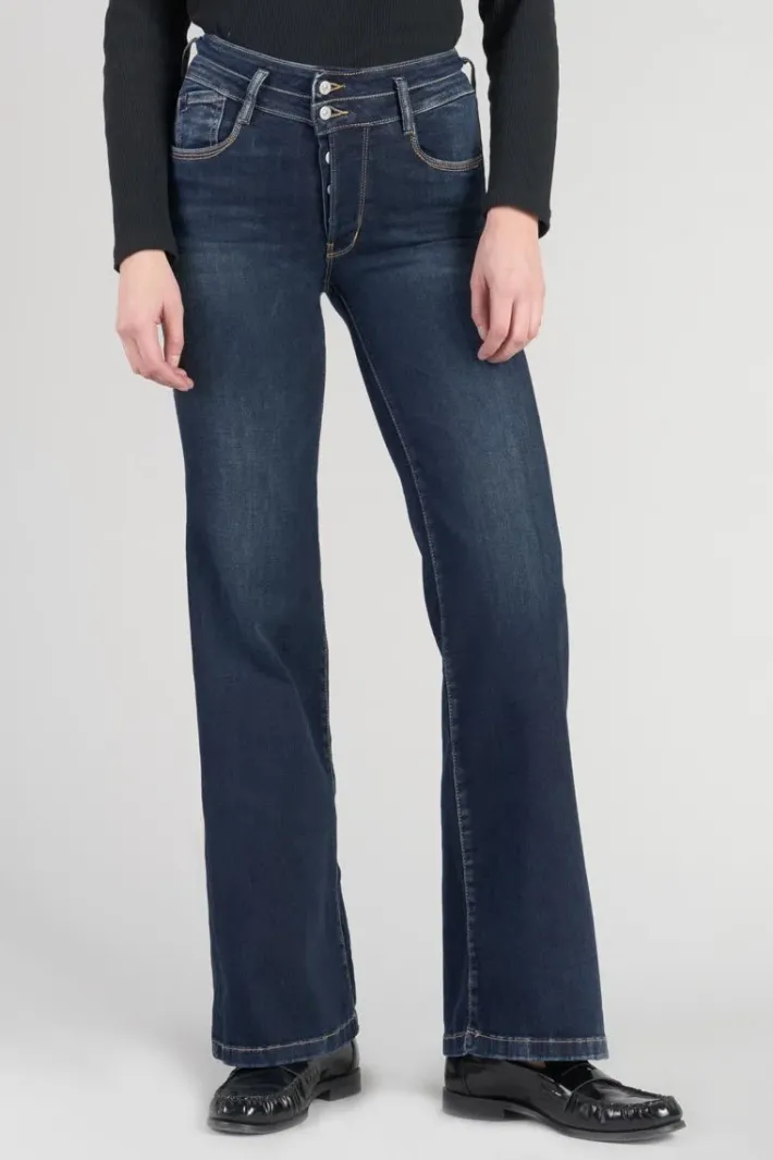 Le Temps des Cerises Nancy Pulp Flare Taille Haute Jeans Bleu N°1 Blue Fashion