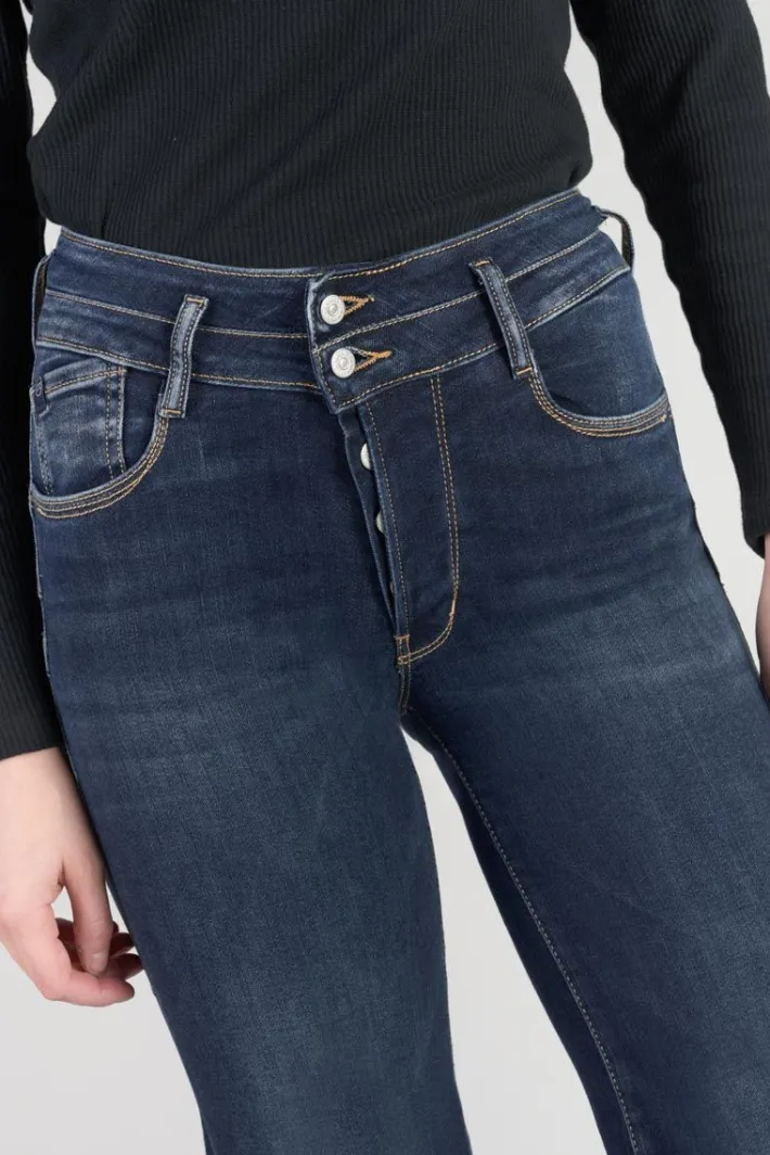 Le Temps des Cerises Nancy Pulp Flare Taille Haute Jeans Bleu N°1 Blue Fashion