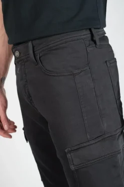 Le Temps des Cerises Pantalon Army Jogg Slim Andrew Anthracite Outlet