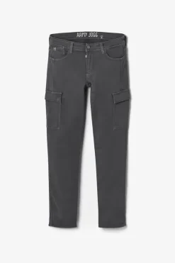 Le Temps des Cerises Pantalon Army Jogg Slim Andrew Anthracite Outlet