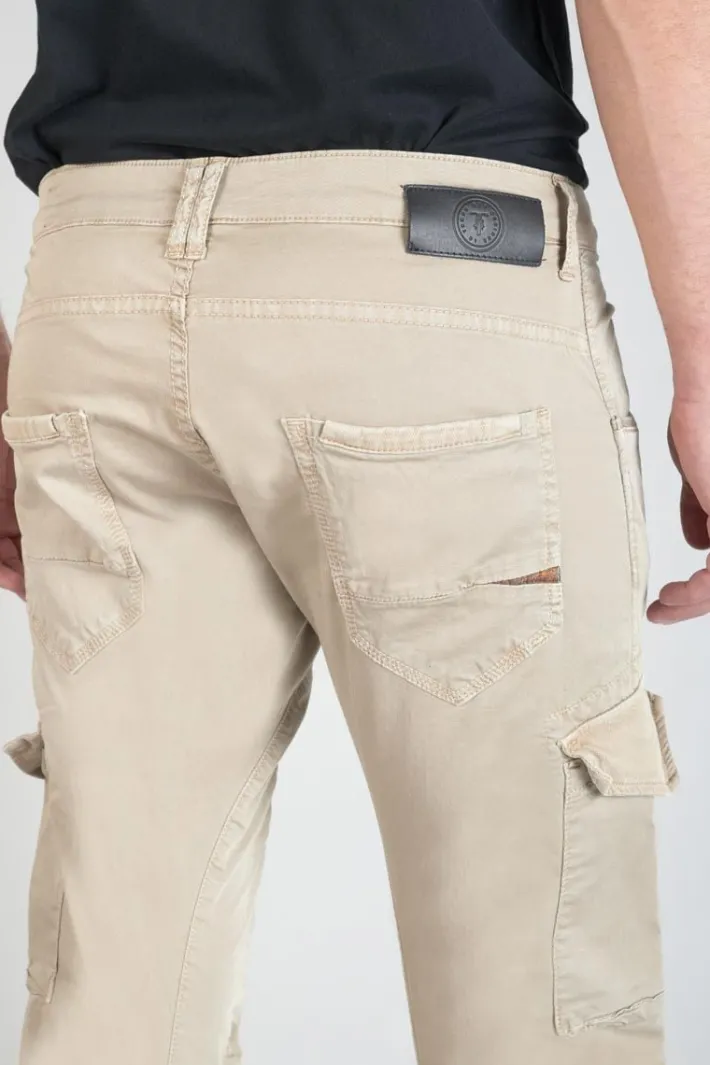 Le Temps des Cerises Pantalon Cargo Alban Beige Nomad New