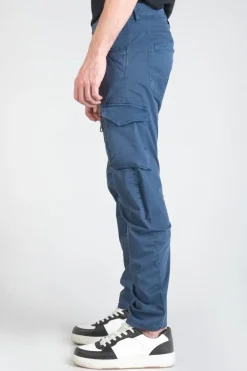 Le Temps des Cerises Pantalon Cargo Alban Bleu Stormy Weather Shop