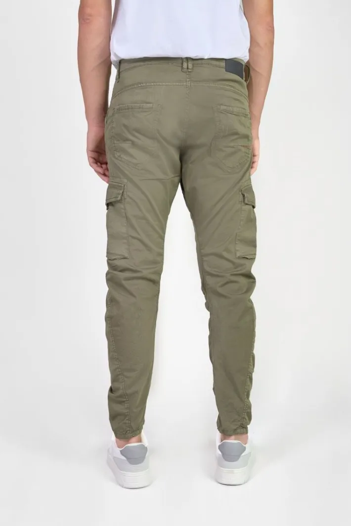 Le Temps des Cerises Pantalon Cargo Alban Kaki Khaki Sale