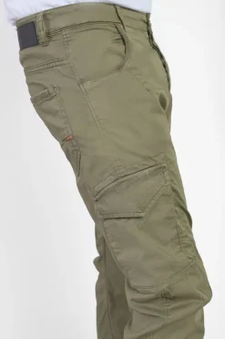 Le Temps des Cerises Pantalon Cargo Alban Kaki Khaki Sale
