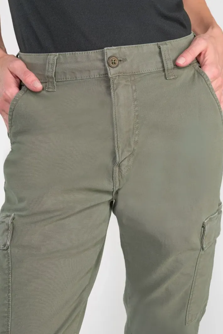 Le Temps des Cerises Pantalon Cargo Castellas Kaki Light Kaki Best