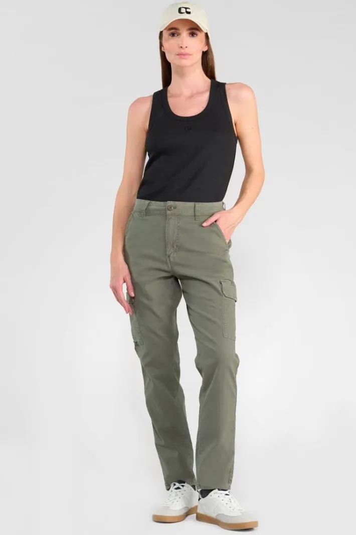 Le Temps des Cerises Pantalon Cargo Castellas Kaki Light Kaki Best