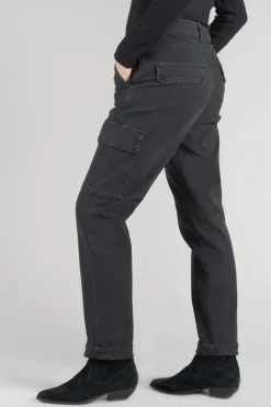 Le Temps des Cerises Pantalon Cargo Castellas Noir Black Fashion