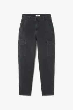Le Temps des Cerises Pantalon Cargo Castellas Noir Black Fashion