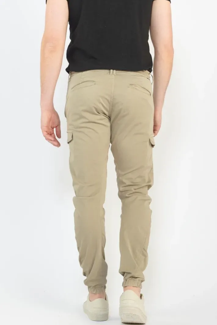 Le Temps des Cerises Pantalon Cargo Vedje Beige Sable Nomad Flash Sale