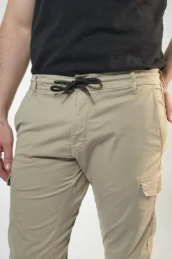 Le Temps des Cerises Pantalon Cargo Vedje Beige Sable Nomad Flash Sale