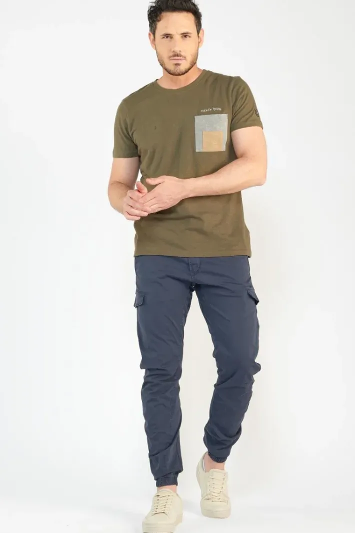 Le Temps des Cerises Pantalon Cargo Vedje Bleu Marine Eclipse Clearance