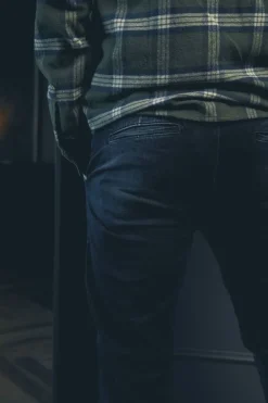 Le Temps des Cerises Pantalon Chino Dejean En Jeans Bleu Blue Discount