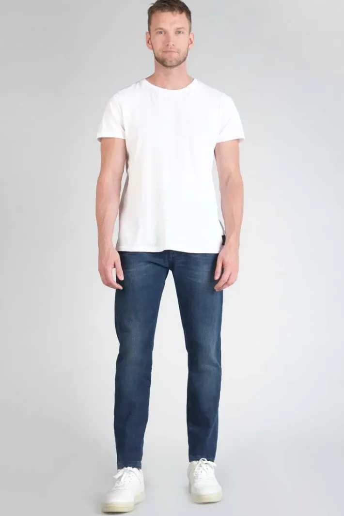 Le Temps des Cerises Pantalon Chino Dejean En Jeans Bleu Blue Discount