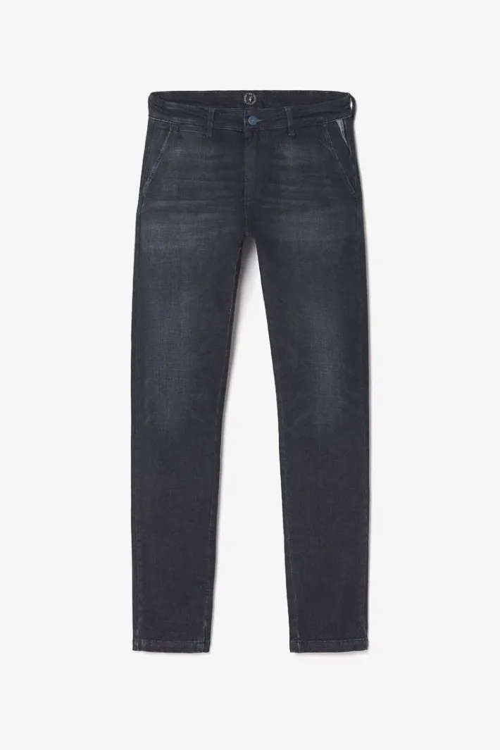 Le Temps des Cerises Pantalon Chino Dejean En Jeans Noir Delave Black Hot