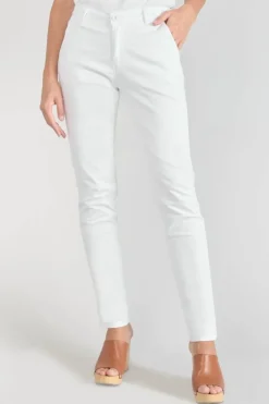 Le Temps des Cerises Pantalon Chino Dyli3 Blanc White Best