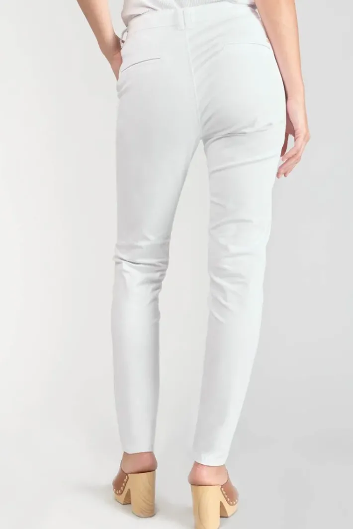 Le Temps des Cerises Pantalon Chino Dyli3 Blanc White Best