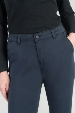 Le Temps des Cerises Pantalon Chino Dyli4 Bleu Nuit Atlantic Fashion