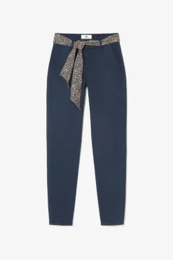 Le Temps des Cerises Pantalon Chino Dyli4 Bleu Nuit Atlantic Fashion