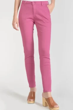 Le Temps des Cerises Pantalon Chino Dyli3 Fuchsia Dhalia Clearance